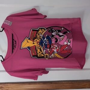 Power Rangers Womens Crop Top XL NWT